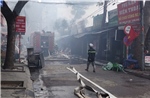 Hà Nội: Cháy lớn chợ Xanh Định Công lúc rạng sáng, nhiều gian hàng bị thiêu rụi