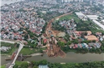 Cận cảnh kênh dẫn nước 7,7 km từ sông Hồng ‘hồi sinh’ sông Tô Lịch