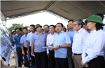 Bí thư Thành ủy Hà Nội kiểm tra tiến độ 3 dự án giao thông trọng điểm