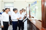 Tân Phó Chủ tịch Hà Nội kiểm tra quy trình vận hành chính quyền hai cấp