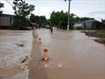 Mưa lớn gây ngập nhiều nơi tại huyện biên giới Ea Súp, Đắk Lắk