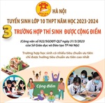 Tuyển sinh lớp 10 tại Hà Nội: 3 trường hợp thí sinh được cộng điểm