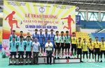 Đội Đồng Tháp nhất toàn đoàn Giải vô địch Đá cầu cá nhân quốc gia 2024