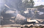 Hỏa hoạn thiêu rụi hai căn nhà ở xã Đất Mũi (Cà Mau)