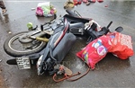 Bình Phước: Xe tải va chạm xe máy, 2 người tử vong tại chỗ