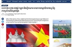 57 năm quan hệ Việt Nam - Campuchia: Truyền thông Campuchia đề cao quan hệ tốt đẹp giữa hai quốc gia láng giềng