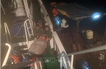 Tàu 468 đưa một ngư dân đột quỵ về đảo Trường Sa điều trị