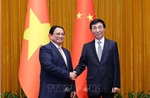 Thủ tướng Phạm Minh Chính hội kiến Chủ tịch Chính hiệp toàn quốc Trung Quốc Vương Hộ Ninh