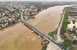 Mực nước sông Hồng, sông Đuống dự báo sẽ lên do ảnh hưởng của hoàn lưu bão số 3 