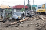 Điện thăm hỏi Philippines sau cơn bão Trà Mi