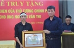 Truy tặng Bằng khen của Thủ tướng Chính phủ cho người dũng cảm tham gia cứu nạn, cứu hộ trong bão số 3