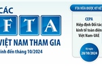 Các FTA Việt Nam tham gia (tính đến tháng 10/2024)