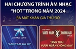 Hai chương trình âm nhạc &#39;hot&#39; trong năm 2024 ra mắt khán giả Thủ đô