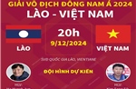 Thông tin trước trận đấu Việt Nam - Lào tại ASEAN Cup 2024