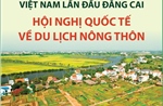 Việt Nam lần đầu đăng cai Hội nghị quốc tế về Du lịch nông thôn