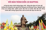 Lễ hội Gò Đống Đa lần đầu diễn ra buổi tối với màn trình diễn 3D mapping