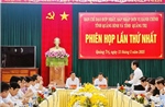 Quảng Bình, Quảng Trị họp Ban chỉ đạo hợp nhất đơn vị hành chính tỉnh lần thứ nhất