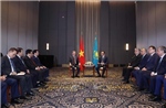 Tổng Bí thư Tô Lâm hội kiến Chủ tịch Thượng viện Cộng hòa Kazakhstan