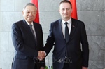 Tổng Bí thư Tô Lâm gặp Thủ tướng Belarus Aleksandr Turchin