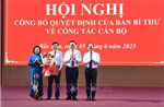 Công bố quyết định chuẩn y Phó Bí thư Tỉnh ủy Bắc Kạn