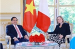 Thủ tướng Phạm Minh Chính hội kiến Chủ tịch Quốc hội Pháp