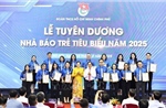 Lễ Tuyên dương Nhà báo trẻ tiêu biểu thuộc Đoàn Thanh niên Chính phủ