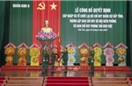 Công bố quyết định sáp nhập, tổ chức lại các cơ quan quân sự Quân khu 9