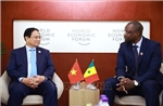 Thủ tướng Phạm Minh Chính gặp Thủ tướng Senegal nhân dịp dự WEF 16