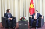 Thủ tướng Phạm Minh Chính làm việc với các doanh nghiệp Estonia, thúc đẩy triển khai các dự án tại Việt Nam