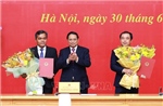 Thủ tướng trao quyết định bổ nhiệm 2 Bí thư Tỉnh uỷ làm cán bộ cấp Thứ trưởng