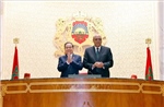 Chủ tịch Quốc hội Trần Thanh Mẫn hội đàm với Chủ tịch Thượng viện Maroc Mohamed Ould Errachid