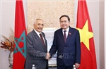 Chủ tịch Quốc hội Trần Thanh Mẫn tiếp Chủ tịch Hội hữu nghị Maroc - Việt Nam