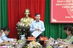 Khảo sát tình hình hoạt động, vận hành chính quyền địa phương hai cấp