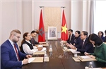 Chủ tịch Quốc hội Trần Thanh Mẫn tiếp Chủ tịch Nhóm Nghị sỹ Hữu nghị Maroc - Việt Nam