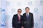 Chủ tịch Quốc hội Trần Thanh Mẫn gặp Trưởng đoàn các nước nhân dịp dự Hội nghị các Chủ tịch Quốc hội thế giới
