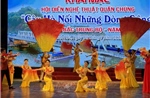 Tôn vinh văn hóa Bắc Trung bộ qua hội diễn &#39;Câu hò nối những dòng sông&#39;