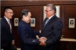 Chủ tịch Quốc hội Trần Thanh Mẫn hội kiến Thủ tướng Maroc Aziz Akhannouch
