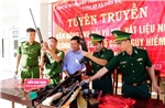 Dân vận khéo nâng hiệu quả vận động thu hồi vũ khí vật liệu nổ