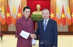 Tổng Bí thư Tô Lâm tiếp Quốc vương Bhutan
