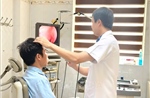 Cấp cứu thành công bệnh nhân bị mũi khoan thép đâm xuyên hốc mũi