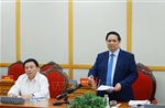 Thủ tướng chủ trì làm việc với Ban Thường vụ các Tỉnh ủy Quảng Ngãi và Thành uỷ Hải Phòng
