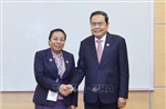 Chủ tịch Quốc hội Trần Thanh Mẫn gặp Phó Chủ tịch Quốc hội Lào
