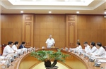 Tổng Bí thư Tô Lâm làm việc với Thường trực các Tiểu ban Đại hội XIV của Đảng