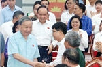 Tổng Bí thư Tô Lâm tiếp xúc cử tri 9 xã (Hà Nội) trước Kỳ họp thứ 10, Quốc hội khóa XV