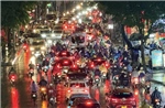 Mưa lớn khiến nhiều tuyến đường trung tâm và cửa ngõ TP Hồ Chí Minh ùn ứ cục bộ