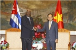 Lãnh đạo Thành phố Hồ Chí Minh hội kiến Chủ tịch Quốc hội Cuba Esteban Lazo Hernandez