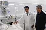 Thăm hỏi, động viên các nạn nhân trong vụ ngạt khí tại Điện Bàn Tây, Đà Nẵng