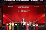 TTXVN đoạt giải Nhất Giải Báo chí toàn quốc về phòng, chống HIV/AIDS