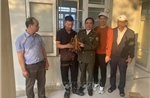 Người dân giao nộp rùa núi viền thuộc nhóm nguy cấp, quý hiếm