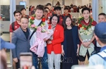 Đội tuyển U22 Việt Nam về nước, khép lại hành trình vinh quang và đầy tự hào tại SEA Games 33